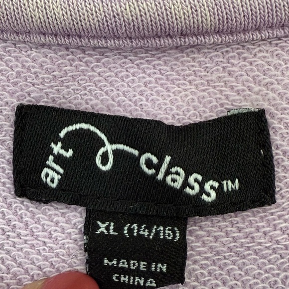 Girls’ Art Class Ruched Acid Wash Short Sleeve Top Size XL 14/16 - Picture 11 of 16